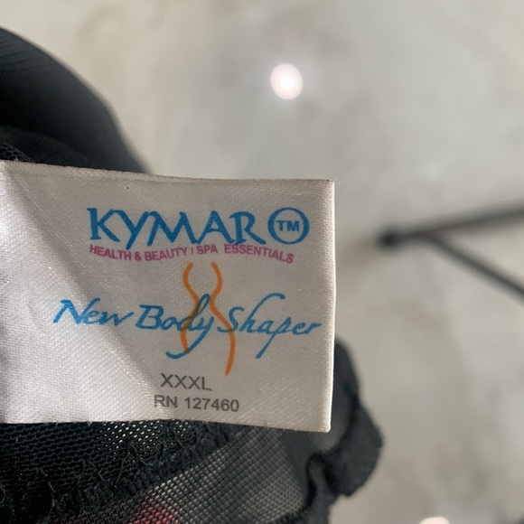 Kymar New Body Shaper.‎ XXXL. Black Sheer Cut out Front - Picture 7 of 12